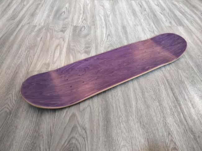 2023 Hot Wholesale 7ply Maple Wood Professional Double Kick Skateboard