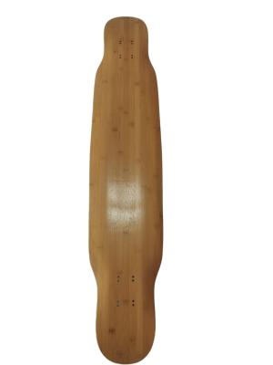 China Bamboo Mixed Glassfiber Longboard Dancing Board for sale