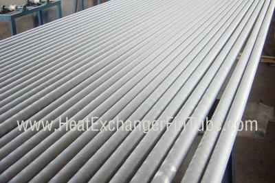 China A249 TP304 / TP304L Welded Tube , Extruded Solid  Fin Stock For Heat Exchangers for sale
