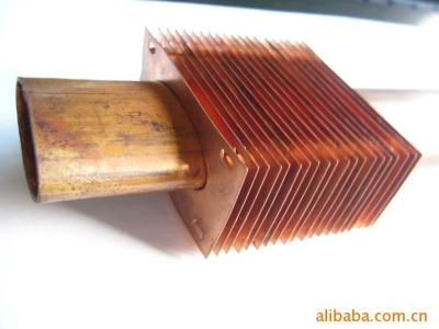 China Embedded Square Fin Tube Longitudinal Spiral Aluminium Copper for sale