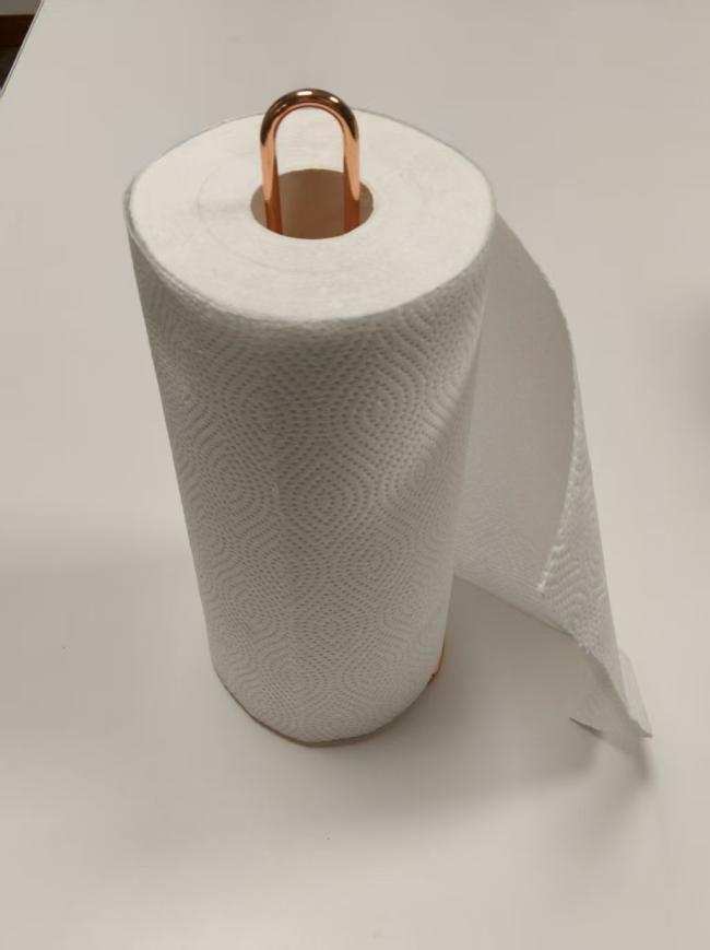 Close-up of industrial cleaning paper texture
