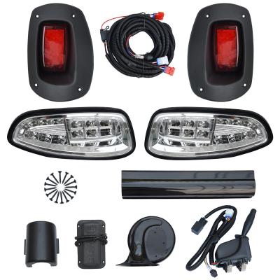 China Golf Cart Led Deluxe Light Kit for EZGO RXV LED Headlight and LED Taillight for sale