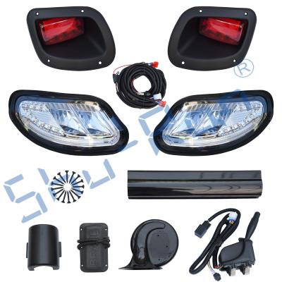 China Golf Cart Deluxe LED Light Kit Fits EZGO Freedom TXT 2014-Up (Gas & Electric) With Universal Deluxe Light Upgrade Kit for sale