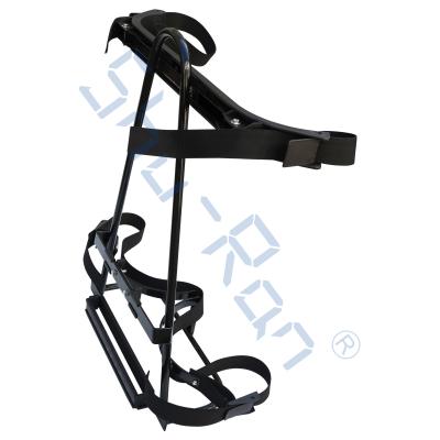 China Golf Cart Black Metal Bag Attachment Holder - Mounts to Standard Safety Bar for sale