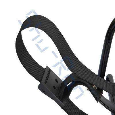 China Golf Cart Black Metal Bag Attachment Holder - Mounts to Standard Safety Bar for sale
