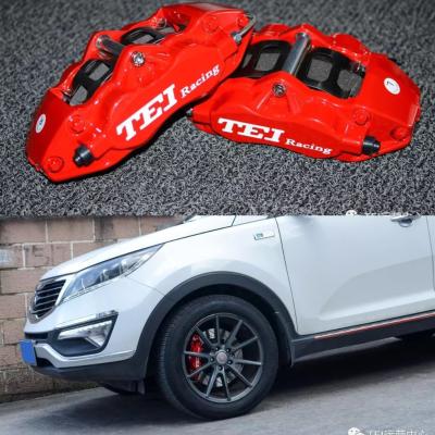 China 17 Inch Rim Kia Big Brake Kit With 330*28 MM High Carbon Disc Racing And Brake Pads For Sportage for sale