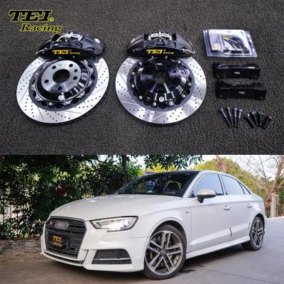 China TEIRACING Front P40NS+ 4 Pot Split Forged Caliper with 355x28 mm rotor For Audi A3 18 inch rim for sale