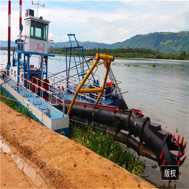 KEDA 6inch Sand Vessel Cutter Suction Dredger full view