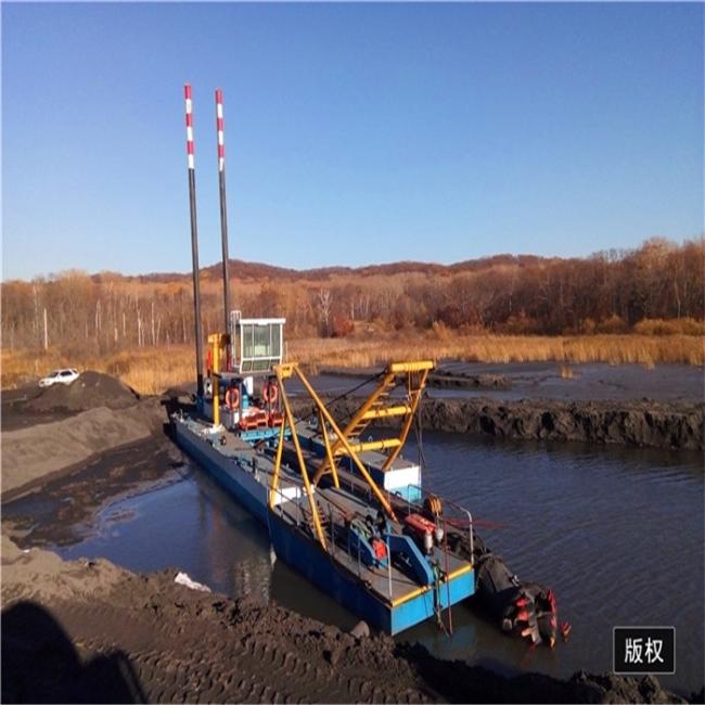 KEDA 6inch Sand Vessel Cutter Suction Dredger operational view