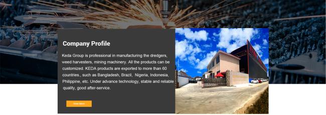 Quality manufacturing process of our dredgers
