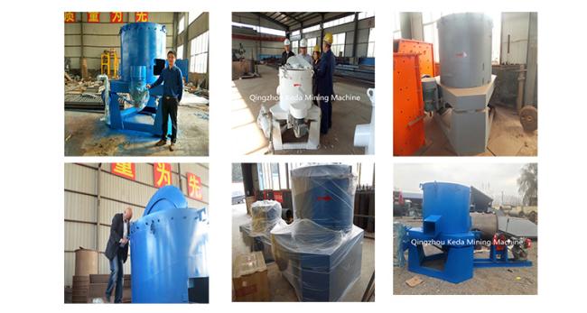 Gold Centrifugal Concentrator in field operation