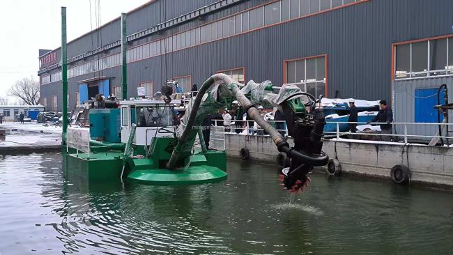 Keda Dredger in factory setting