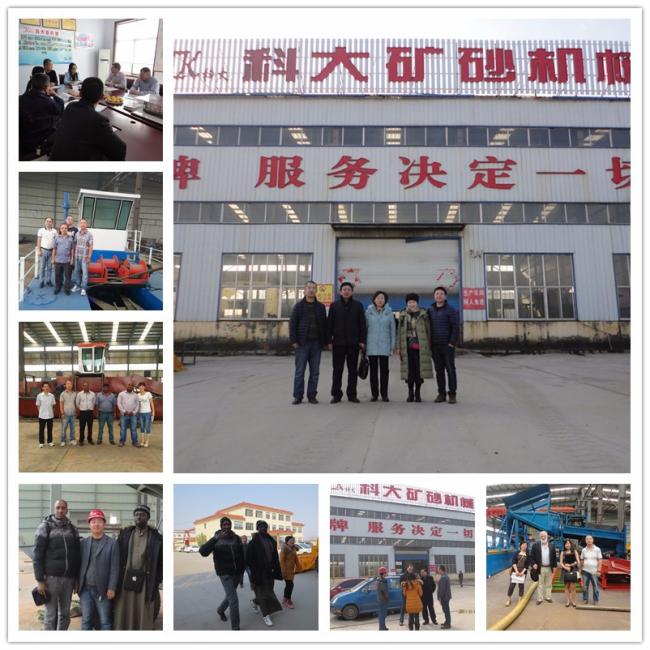 Customers visiting our manufacturing facility