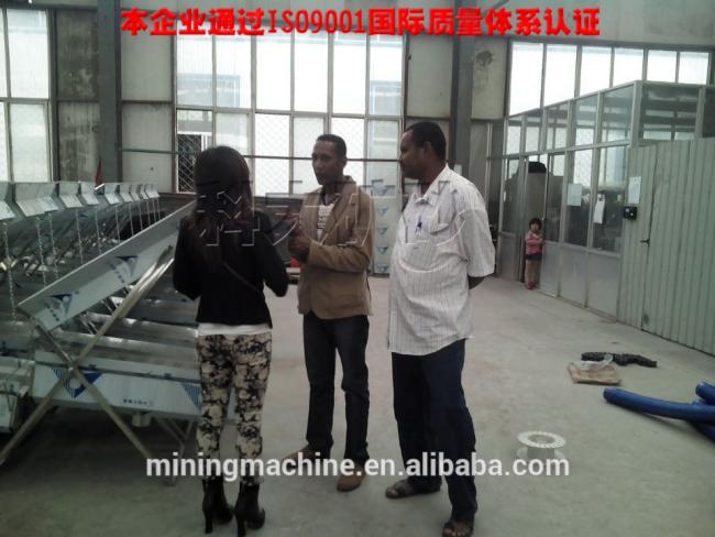 International clients visiting our facility