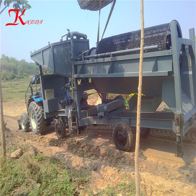 Keda Gold Mining Machine operating in Thailand