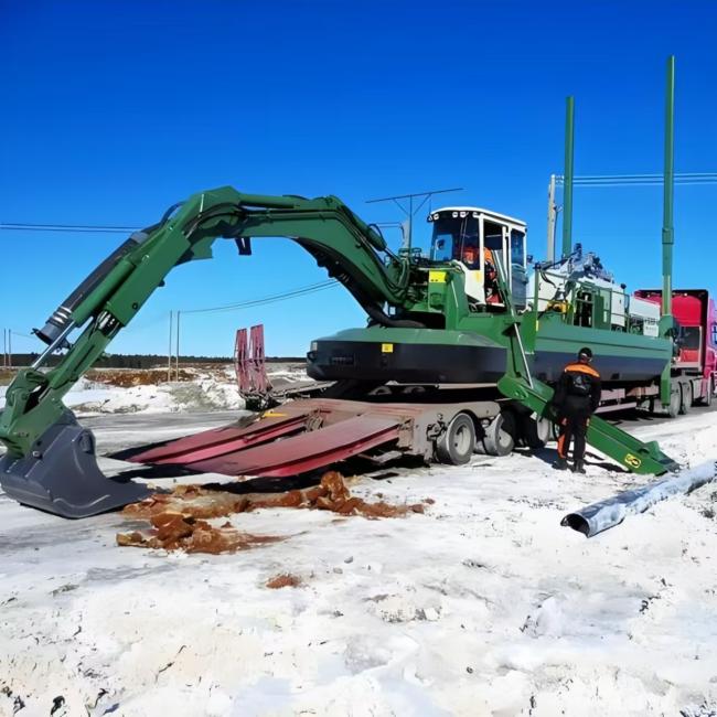 Completed dredging project showcase