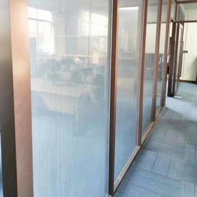 China 201 304 316L Black Cross Hairline Red Copper Art Stainless Steel Screen Partition Room Divided Sliding Door à venda