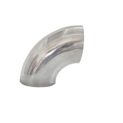 China Grade 201 304 316 Stainless Steel Elbow Pipe Fitting Polishing Finish for sale