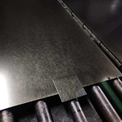 Chine 304 Dark Black Vibration Brushed Mixed Finish Color Stainless Steel Sheet With Anti-finger Printing à vendre