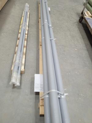 China 12 metros de tubo de FRP 50PSI-150PSI Dia 4 pulgadas de fibra de vidrio en venta
