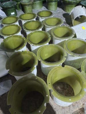 China Hand Layup Fiberglass Flange FRP Material For Industrial Applications for sale
