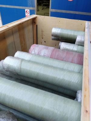 China Temperature 110 Deg FRP Pipe Standard DIN With CLB Thickness 2mm for sale