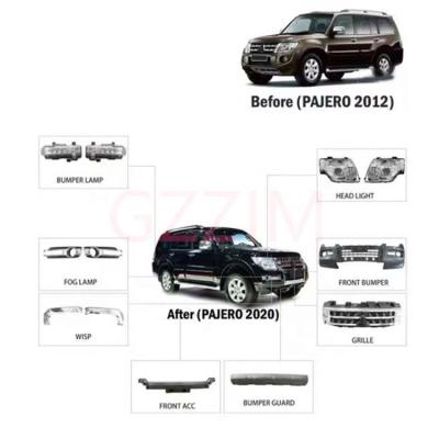 China Pajero 2012-2021 Mitsubishi Car Body Kit Auto Body Plastic Repair Kit for sale