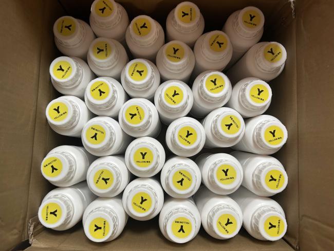 Printing Type Transfer Printing DTF Ink 1000ml for Waterbase Textile Ink L1800 I3200 XP600 9