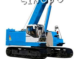 China SQ250A Hydraulic telescopic Crawler Crane for piling , 1.79rpm Slewing speed 3m Lifting range for sale