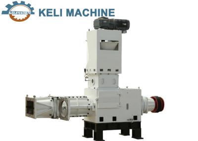 China Vacuum Clay Brick Extruder Vertical Type Single Spiral Extruder for sale