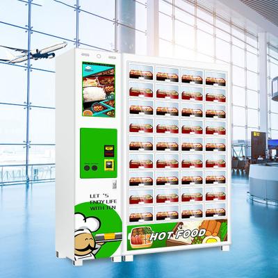 China WHOLESALE LOCKER VENDING MACHINE WARM HOT FOOD LUNCH BOX VENDOR MACHINES FOR SALE for sale