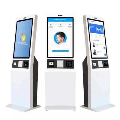 China self service kiosk machine registration queuing inquiry dispenser payment terminal for sale