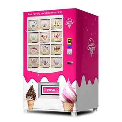 China 22 Inch Vending Machine Kiosk For Ice Cream Beverages 540 Units for sale