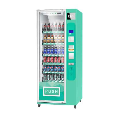 China 32 Inch Cold Drinks Vending Machine Kiosk Cash And Coin Payment For Outdoor for sale