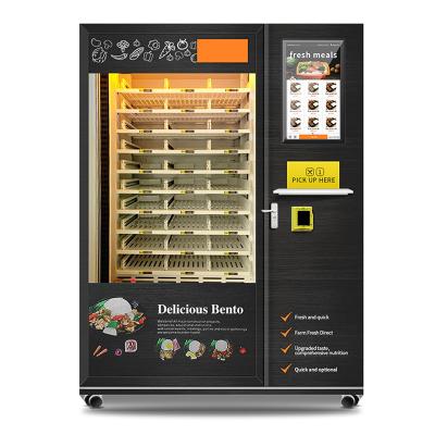 China Automatic Hot Food Vending Machine Frozen Food Self Service Kiosk for sale