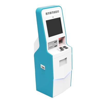 China Smart Payment Self Service POS Kiosk Design For Hospital for sale