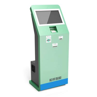 China Custom Self Service Check In Kiosk Hotel With Touch Monitor Receipt Thermal Printer for sale