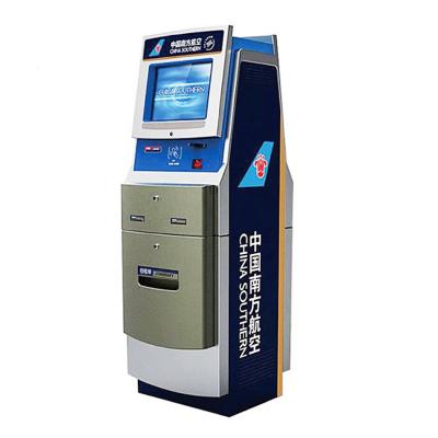 China Transportation Card Ticket Self Service Kiosk Airport Machine for sale