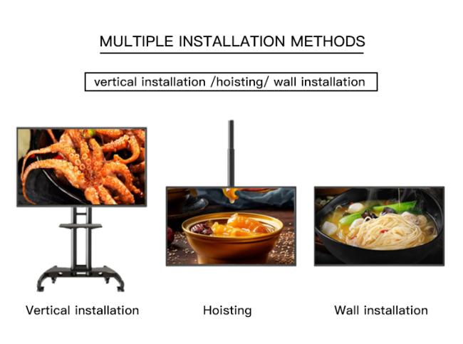 wall mounted advertising display