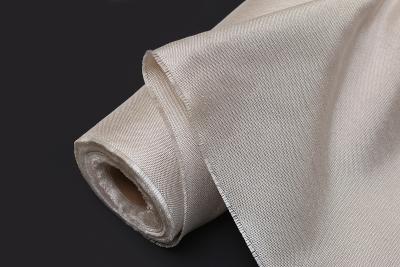Chine Haut tissu de fibre de verre de silice de tissu à hautes températures blanc de fibre de verre pour l'industrie à vendre
