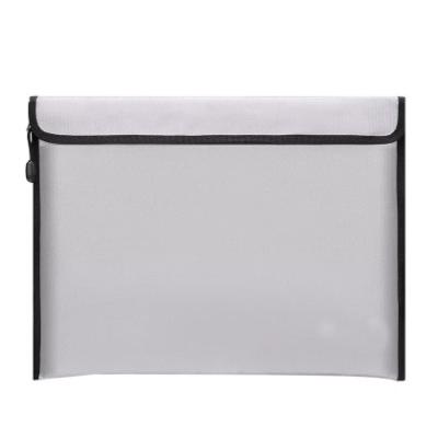 China Hook And Loop Open Fireproof Envelope For Cash / Documents / Passport for sale