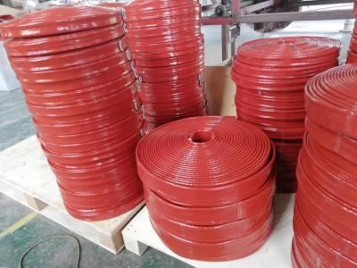 Chine Douille de fibre de verre en caoutchouc de silicone de protection de tuyau pour l'automobile et élém. élect. enduits à vendre