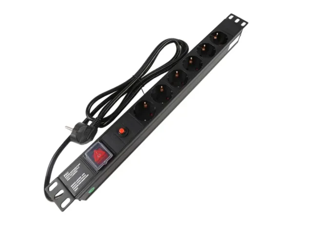 24 Ports C19 Intelligent PDU Monitor PDU Electrical Outlet with UL Flame Retardant Wire