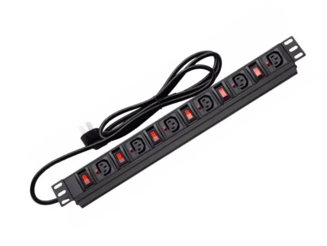 24 Ports C19 Intelligent PDU Monitor PDU Electrical Outlet with UL Flame Retardant Wire