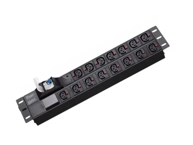 3phase 12 Ways Cabinet Rack Smart LCD Metered PDU Intelligent Monitoring PDU Power Distribution Unit PDU