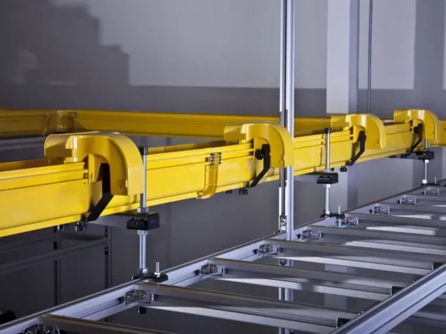 Yellow Fiber Duct Plastic Raceways Yellow Ducts
