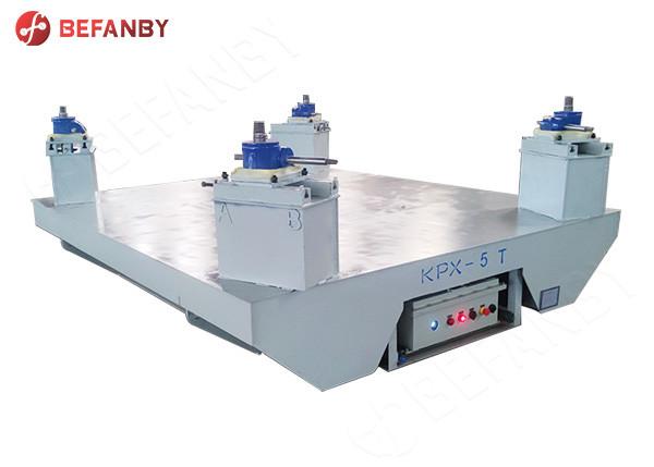 Rail Mounted Battery Powered Goods Transfer Trolley