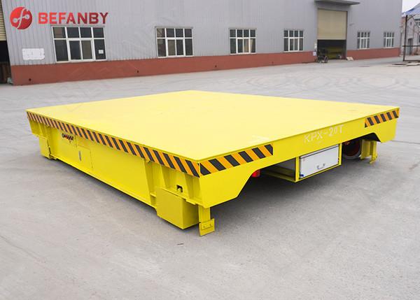 steel mill rail transfer 20 ton battery operated car