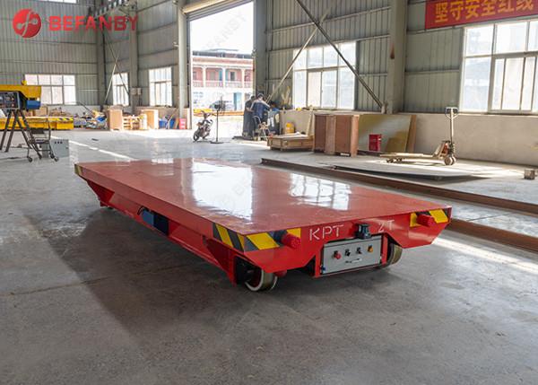 Large Capacity Electrical Pipe Factory Railway Transfer Carts