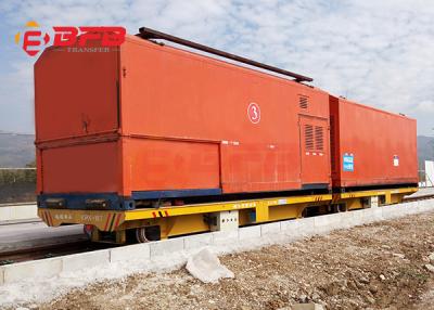 China Production Line Apply Battery Powered Delivery Electric Flat Car On Rail for sale